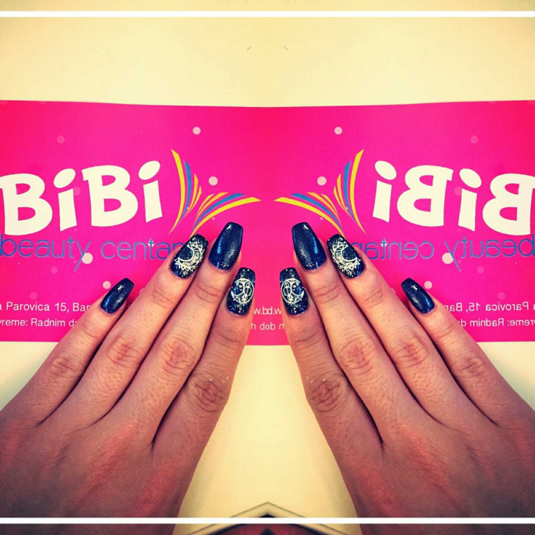 Bibi beauty centar #beograd Izlivanje noktiju Izlivanje noktiju gelom - kratki nokti