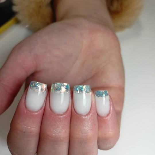 Nail office - TC BIG Rakovica #beograd Nadogradnja noktiju Nadogradnja noktiju tipsama + boja - S du