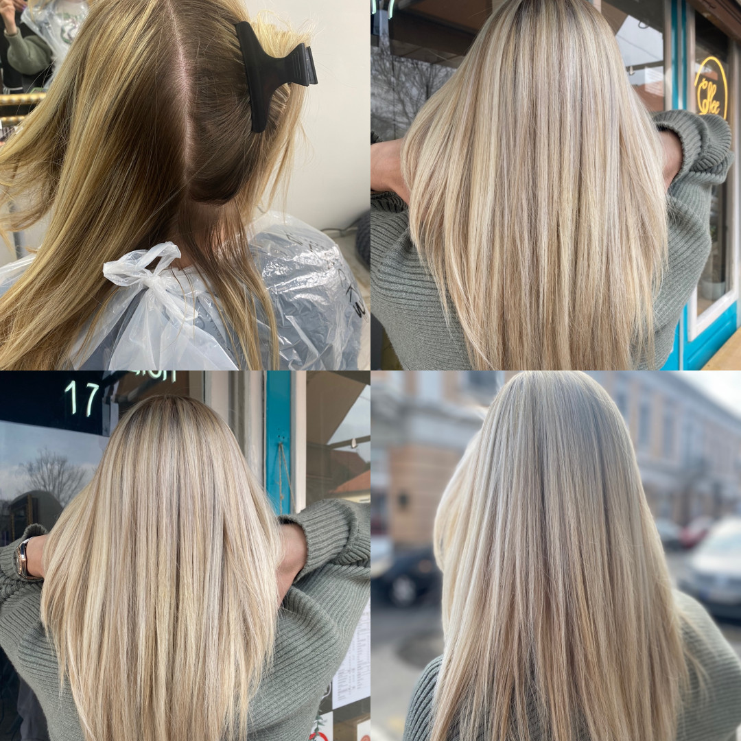 Salon 17 #beograd Pramenovi Pramenovi na foliju - duga kosa