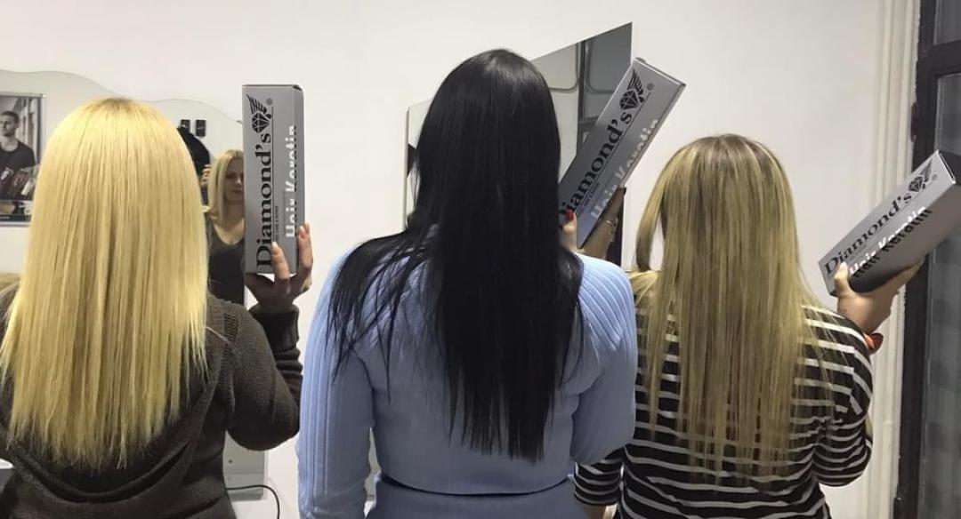 Diamonds keratin sa kolagenom i proteinom za suvu i ispucalu kosu - duga kosa - Astradas 2, Beograd Keratinski tretmani Frizerski saloni Keratinski tretmani, Beograd, Novi Beograd blokovi, Belville, Savski kej