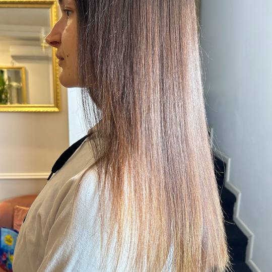 Esthetique Privé #beograd Keratinski tretmani Keratinsko ispravljanje kose KSILK - duga kosa