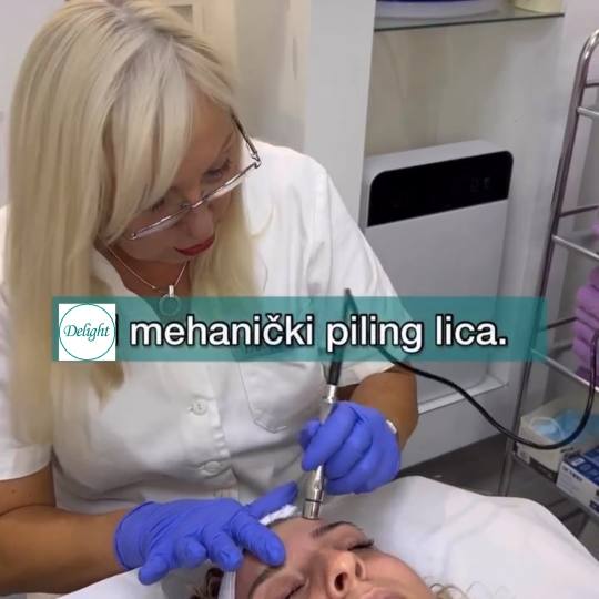 Laser centar Delight #beograd Piling lica Mikrodermoabrazija + kiseonik