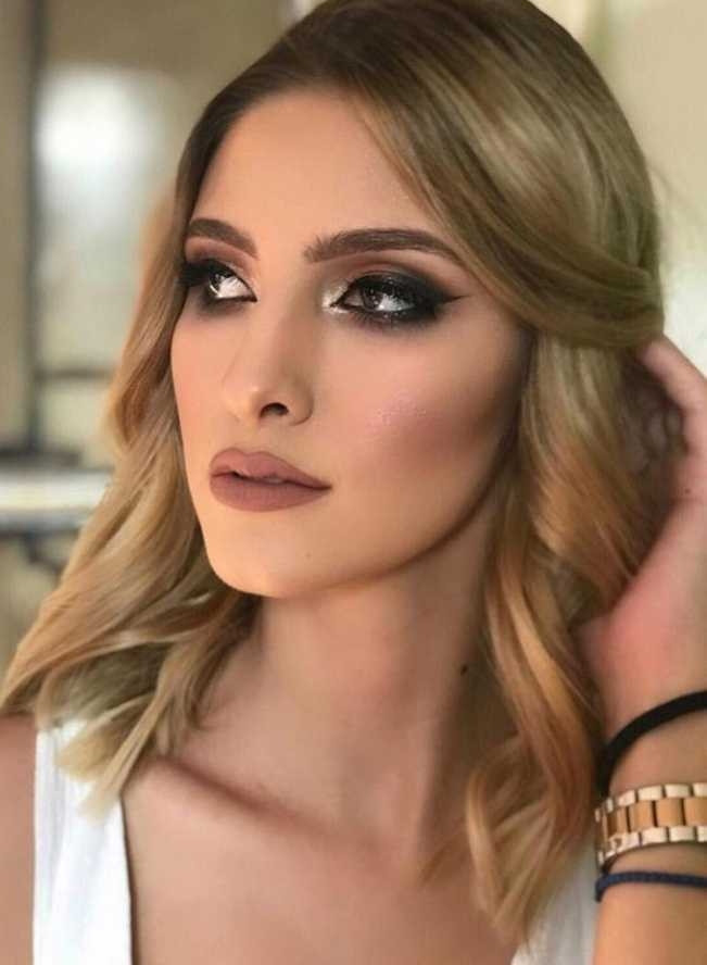 Headroom #beograd Make-up / šminkanje Večernja šminka + veštačke trepavice