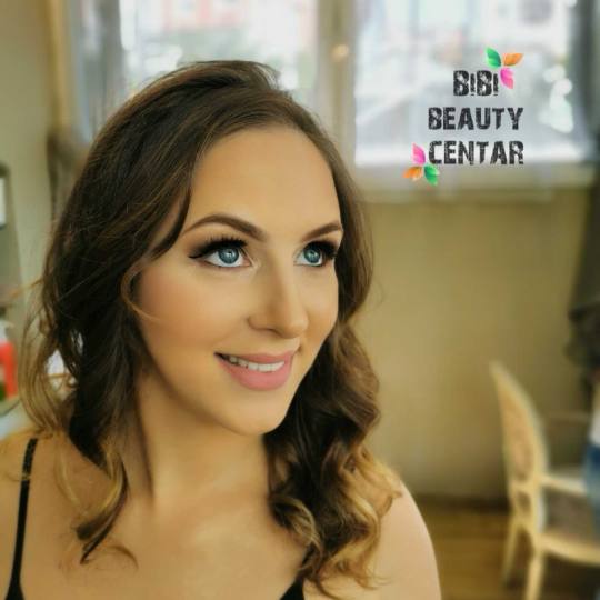 Bibi beauty centar #beograd Make-up / šminkanje Profesionalno šminkanje + veštačke trepavice mak