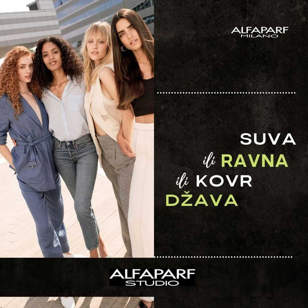 Alfaparf Studio Ada Mall #beograd Botox kose Botox kose + dubinsko pranje kose glinom - kosa srednje dužine