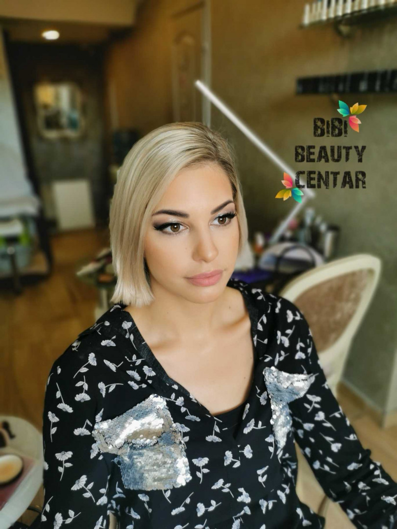 Bibi beauty centar #beograd Make-up / šminkanje Profesionalno šminkanje + veštačke trepavice