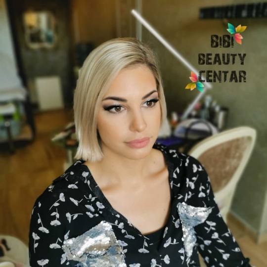 Bibi beauty centar #beograd Make-up / šminkanje Profesionalno šminkanje + veštačke trepavice mak