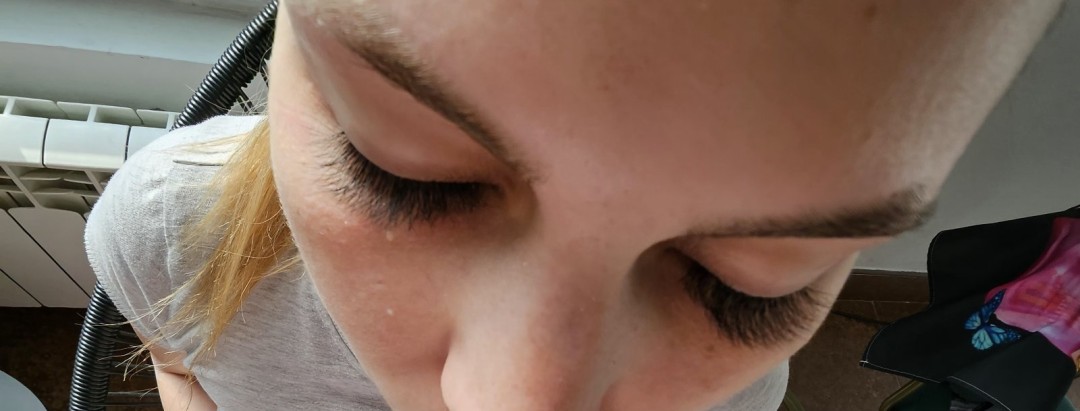 Marija beauty artist #beograd Nadogradnja trepavica Nadogradnja svilenih trepavica - W