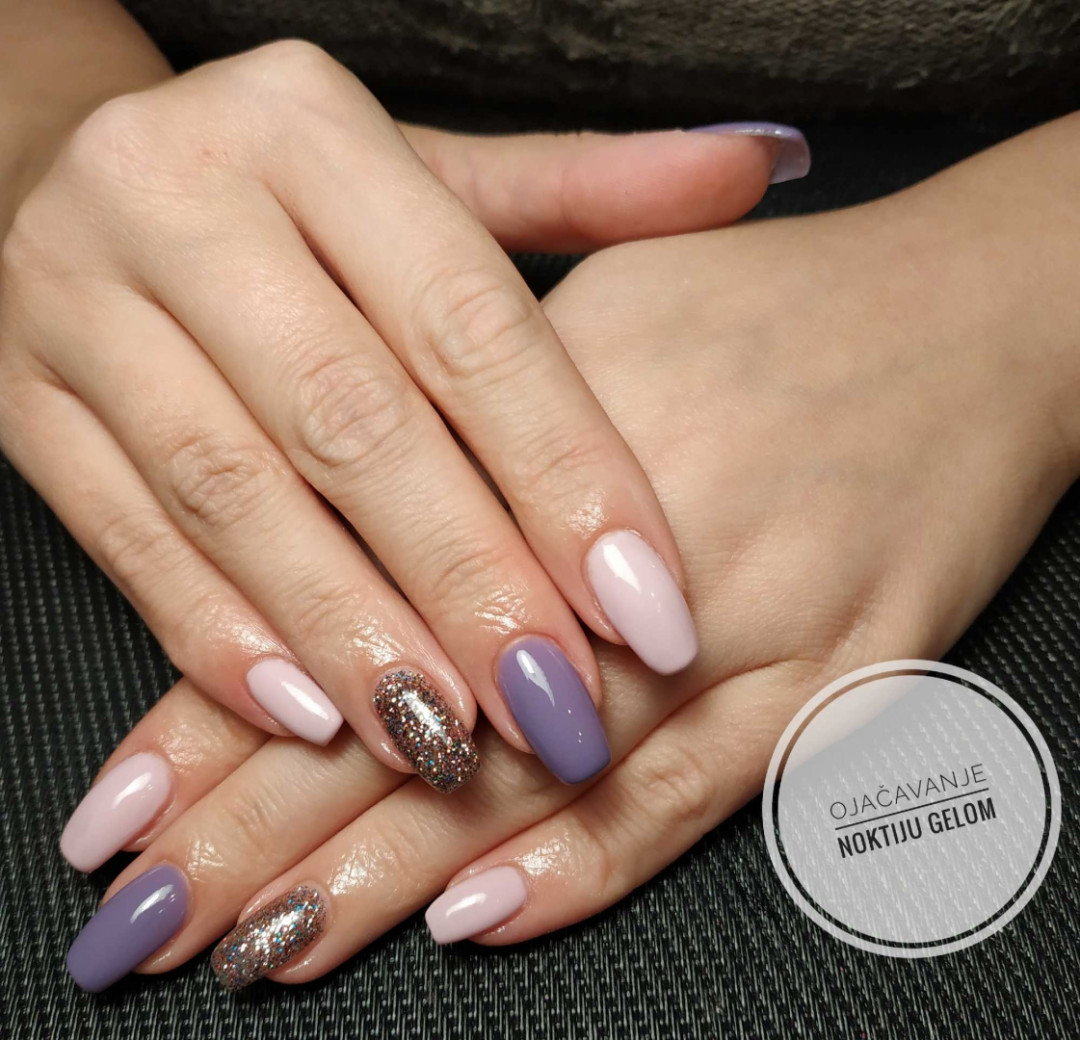 Right Beauty #beograd Ojačavanje noktiju Ojačavanje noktiju gelom dužina 1