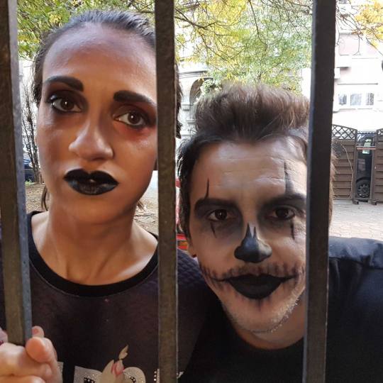 Unna Centar #beograd Make-up / šminkanje #halloween Profesionalno šminkanje - u salonu Posebne pri
