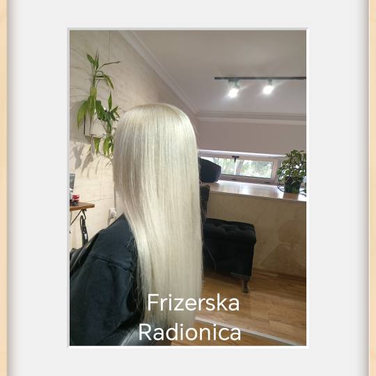 Frizerska Radionica #beograd Keratinski tretmani Keratinsko ispravljanje kose - kosa srednje dužine