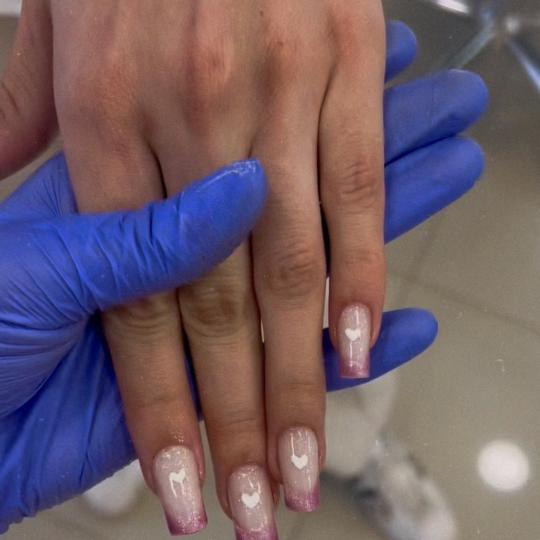 Mila Beauty Centar #beograd Izlivanje noktiju Izlivanje noktiju gelom - M dužina Izlivanje noktiju 