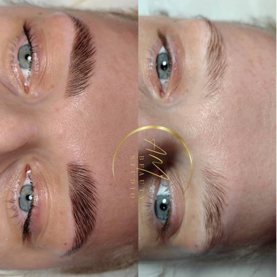 AM BEAUTY STUDIO #odzaci Obrve Brow lift sa farbanjem obrva