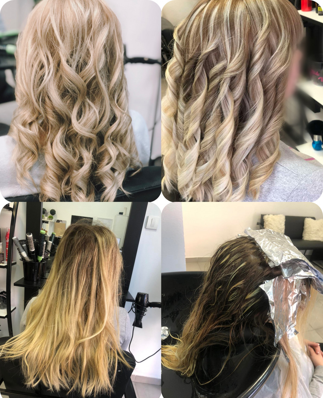 Pramenovi Folija & Preliv - ekstra duga kosa (preko lopatica) - Infinity Hair, Novi Sad Pramenovi Frizerski saloni Pramenovi, Novi Sad, Grbavica, Liman, Adamićevo