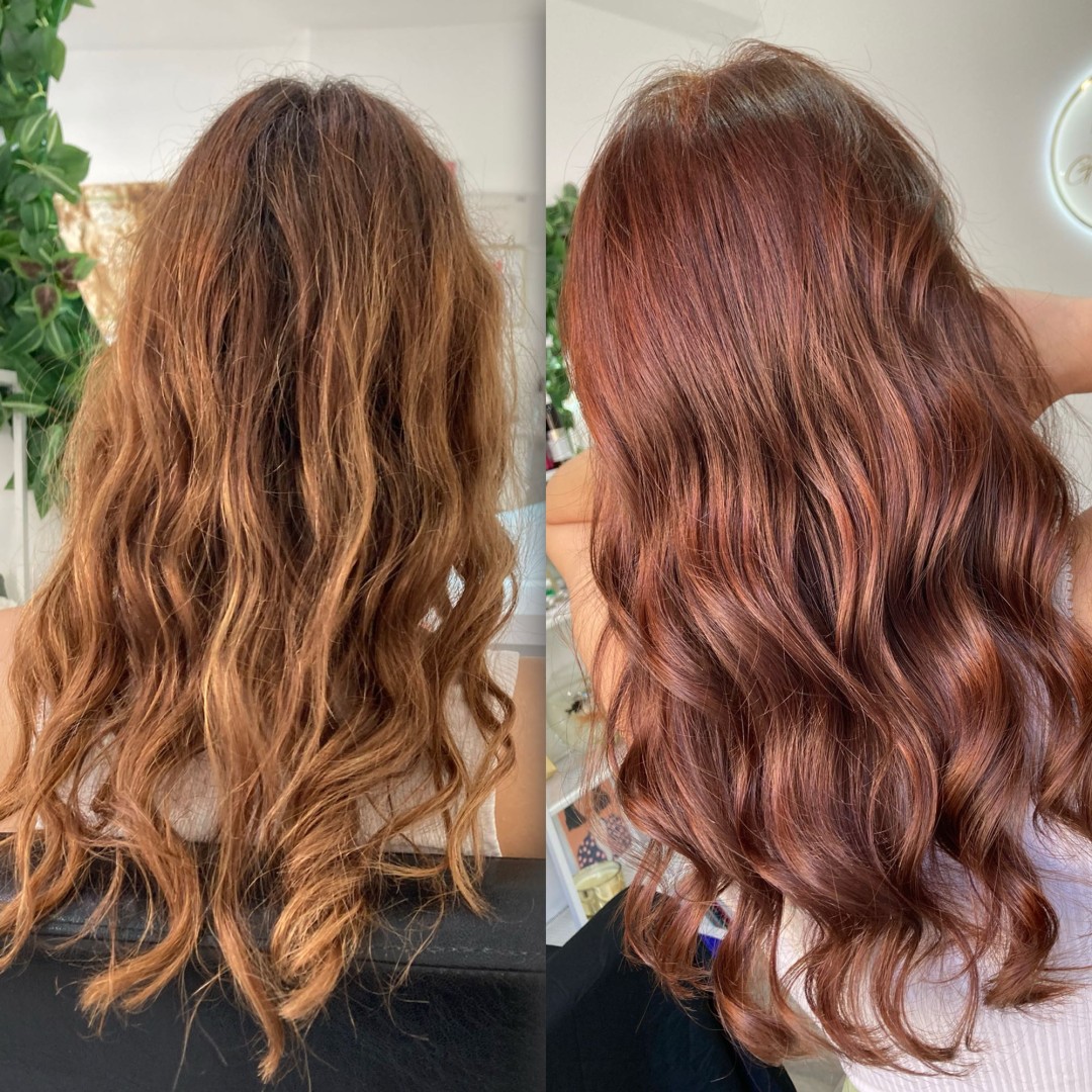 Atelje Glossy Hair #beograd Farbanje kose Farbanje cele dužine - duga kosa