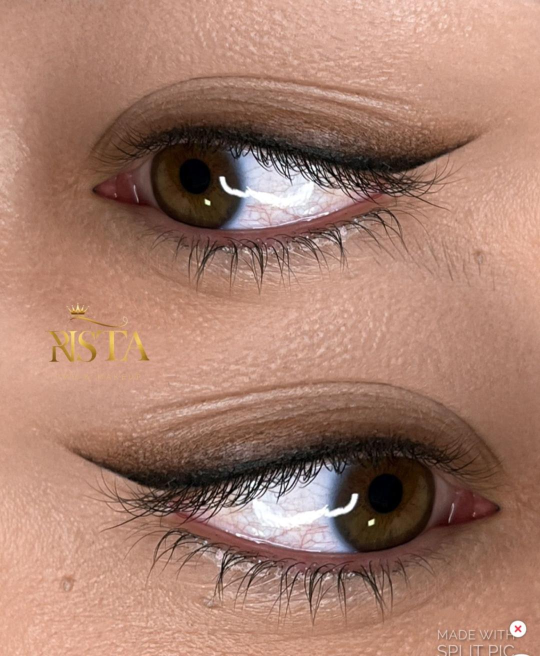 Rista Beauty salon #beograd Trajna šminka Trajna šminka - eyeliner