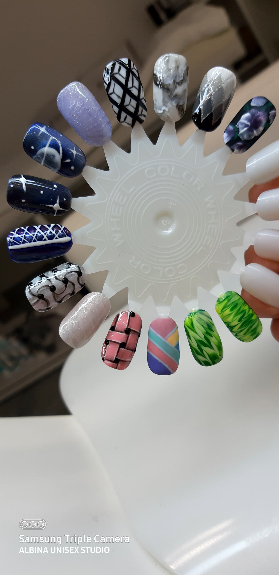 Albina Unisex Studio Lepote #temerin Ukrašavanje noktiju Nail art - 1 nokat
