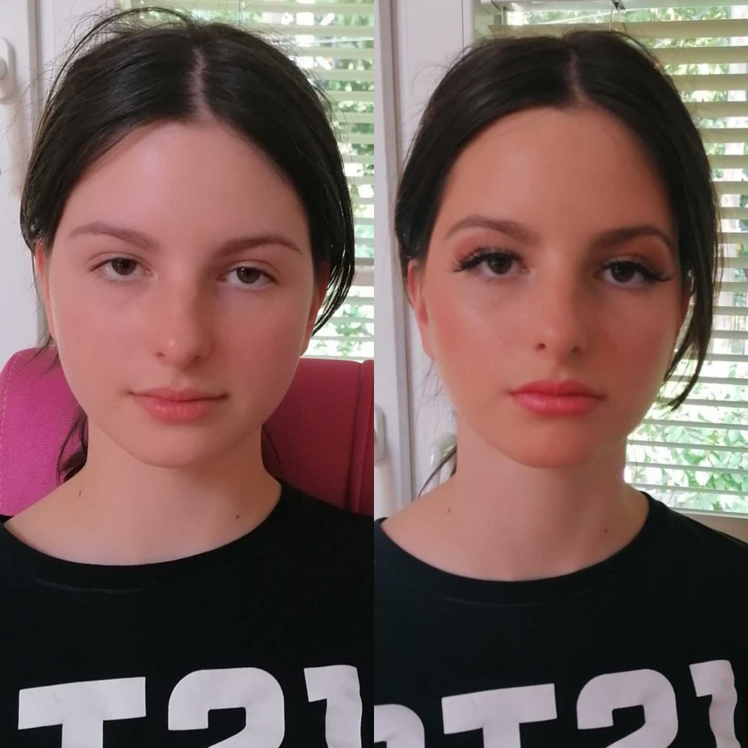 Studio joge i lepote Jelena Bilcar #beograd Make-up / šminkanje Profesionalno šminkanje - za maturu