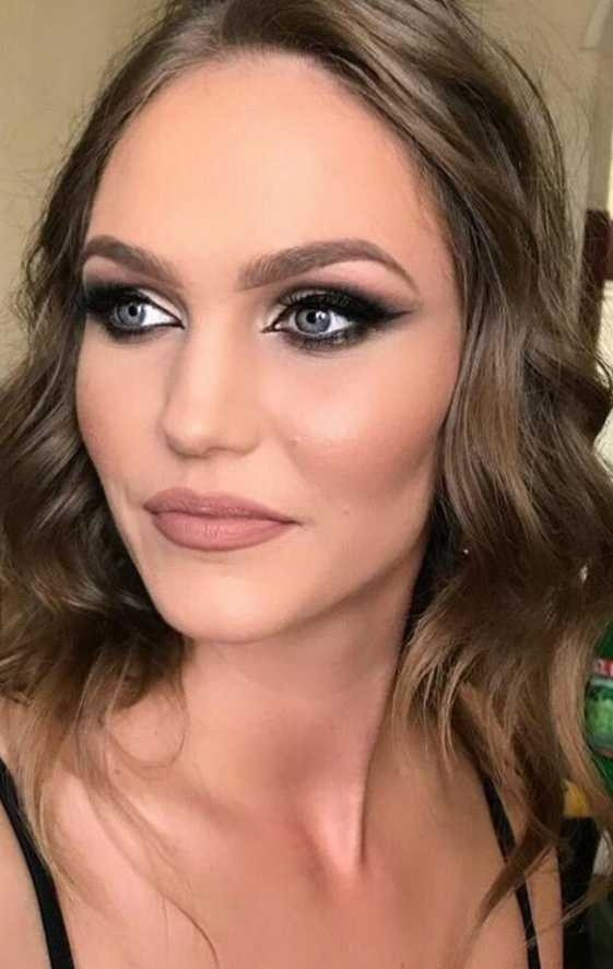 Headroom #beograd Make-up / šminkanje Večernja šminka + veštačke trepavice