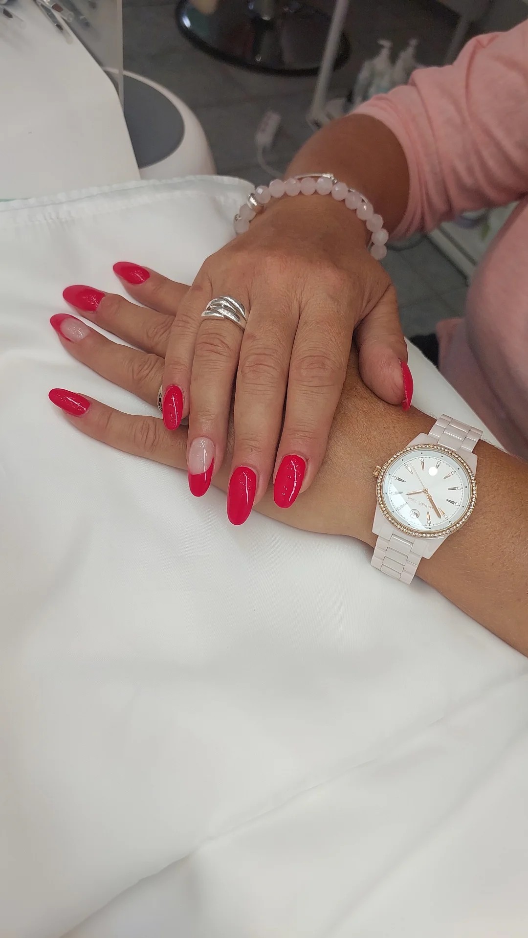 Albina Unisex Studio Lepote #temerin Ojačavanje noktiju Izlivanje Poly gelom - L dužina