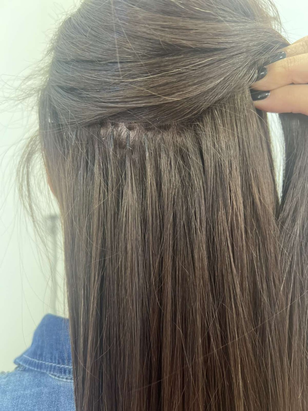 Hair studio mii #beograd Nadogradnja kose Nadogradnja kose keratin - po pramenu