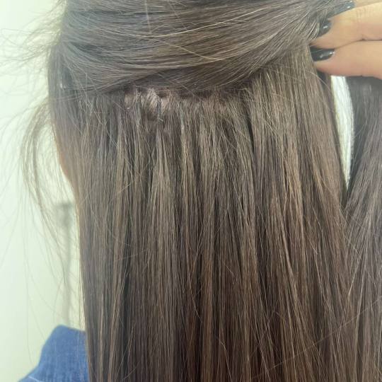 Hair studio mii #beograd Nadogradnja kose Nadogradnja kose keratin - po pramenu