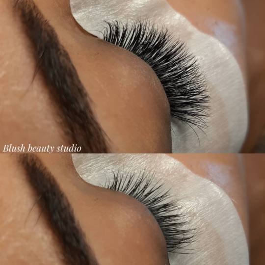 Blush Beauty Studio #beograd Nadogradnja trepavica Nadogradnja svilenih trepavica - mix