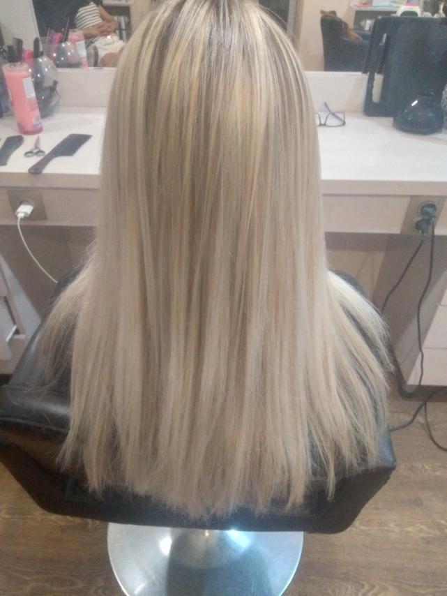 Salon Lepote Kaja #beograd Pramenovi Pramenovi na foliju - ekstra duga kosa