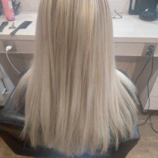Salon Lepote Kaja #beograd Pramenovi Pramenovi na foliju - ekstra duga kosa