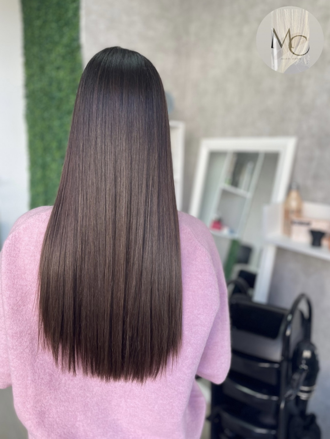 MCBEAUTYSTUDIO #novisad Feniranje i stilizovanje Feniranje na ravno / talase - ekstra duga kosa