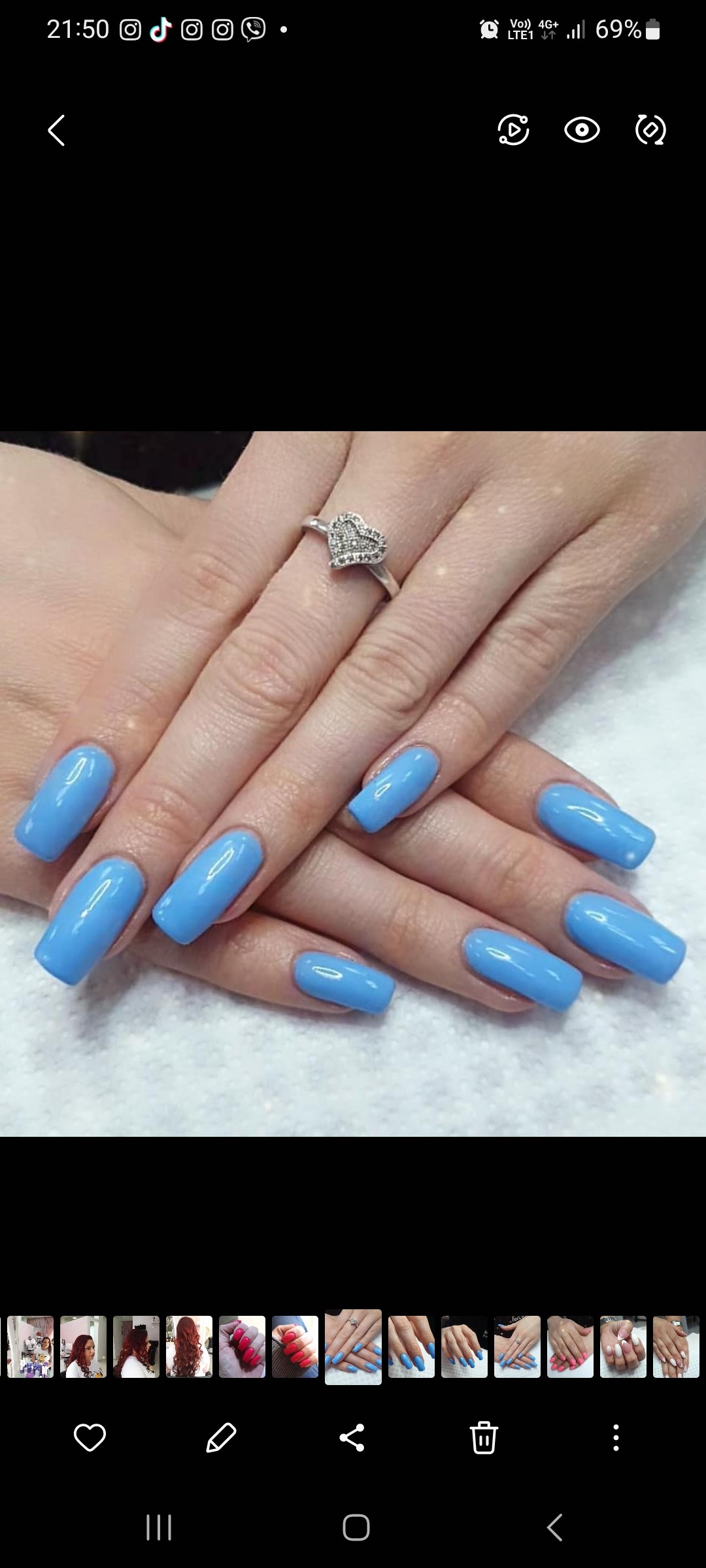 Make Up Jaca #beograd Izlivanje noktiju Izlivanje noktiju gelom - L dužina