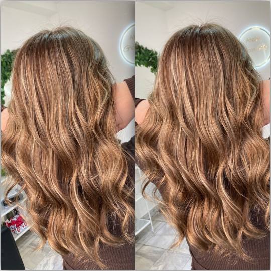 Atelje Glossy Hair #beograd Ombre, sombre, balayage Balayage - kosa srednje dužine / duga kosa