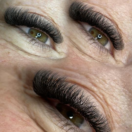 Mask #beograd Nadogradnja trepavica Nadogradnja svilenih trepavica - ruski volumen