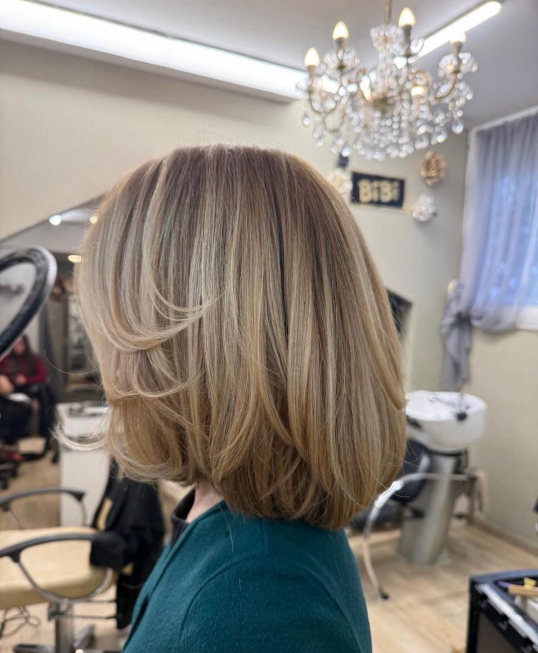 Pramenovi na foliju u 1 / 2 boje / blanšem + preliv - kosa srednje dužine - Bibi beauty centar, Beograd Pramenovi Frizerski saloni Pramenovi, Beograd, Banovo brdo