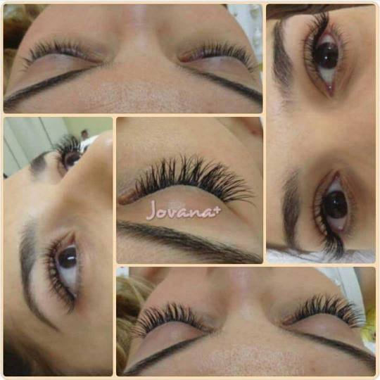 Jovana + #beograd Nadogradnja trepavica Nadogradnja svilenih trepavica - 1 na 1
