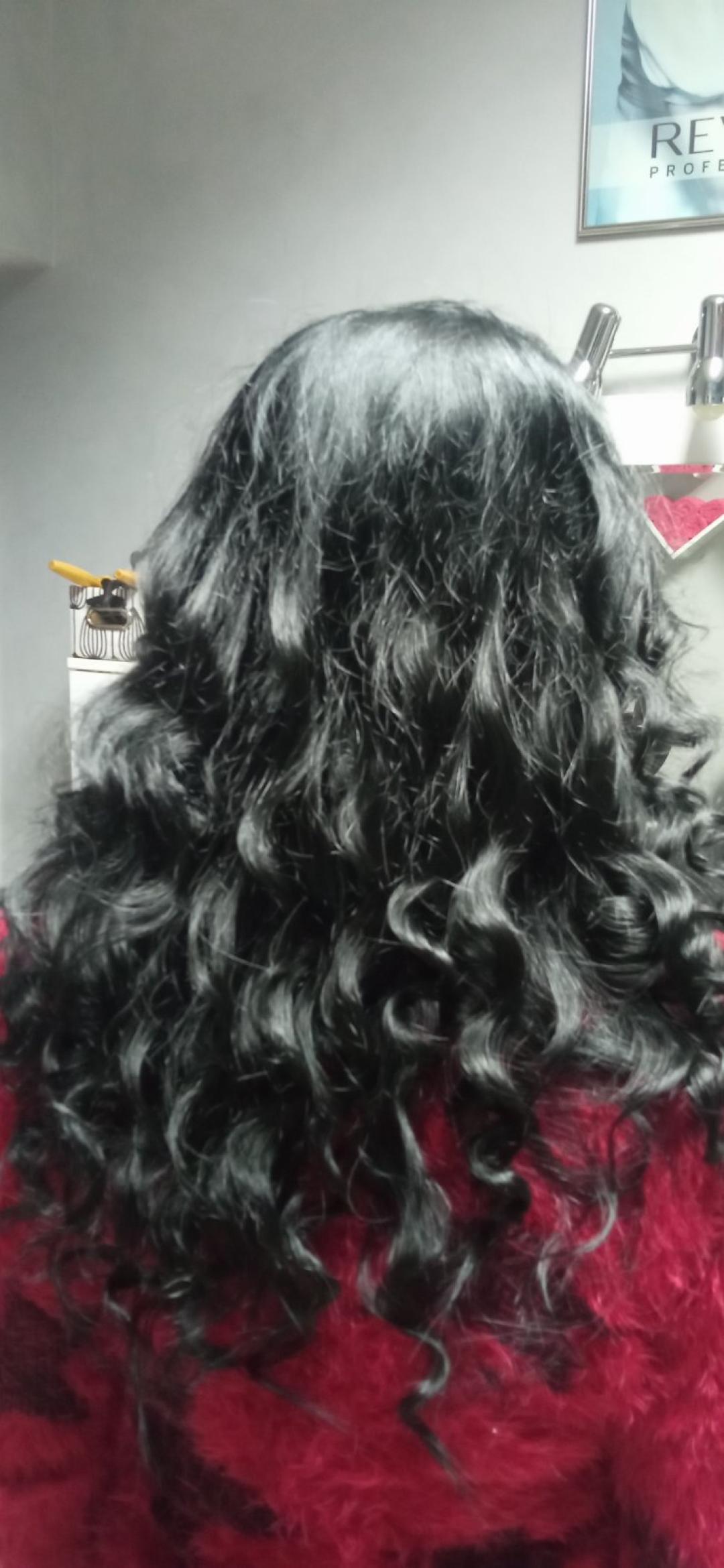 Astradas 2 #beograd Uvijanje, lokne i talasi Lokne na presu / kupu - duga kosa