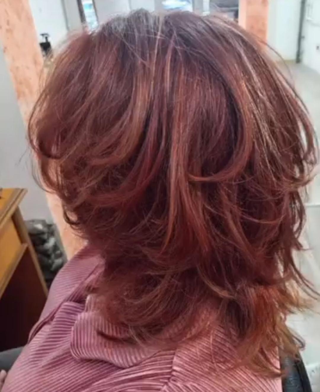 Beauty by Gordana 014 #beograd Pramenovi Pramenovi na foliju - kosa srednje dužine