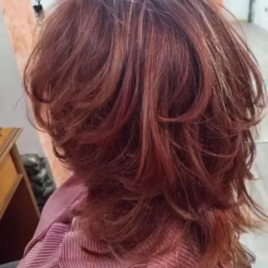 Beauty by Gordana 014 #beograd Pramenovi Pramenovi na foliju - kosa srednje dužine Pramenovi na fol