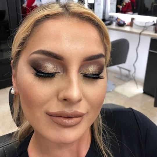 Sandrin Salon #beograd Obrve Profesionalno šminkanje - večernja šminka