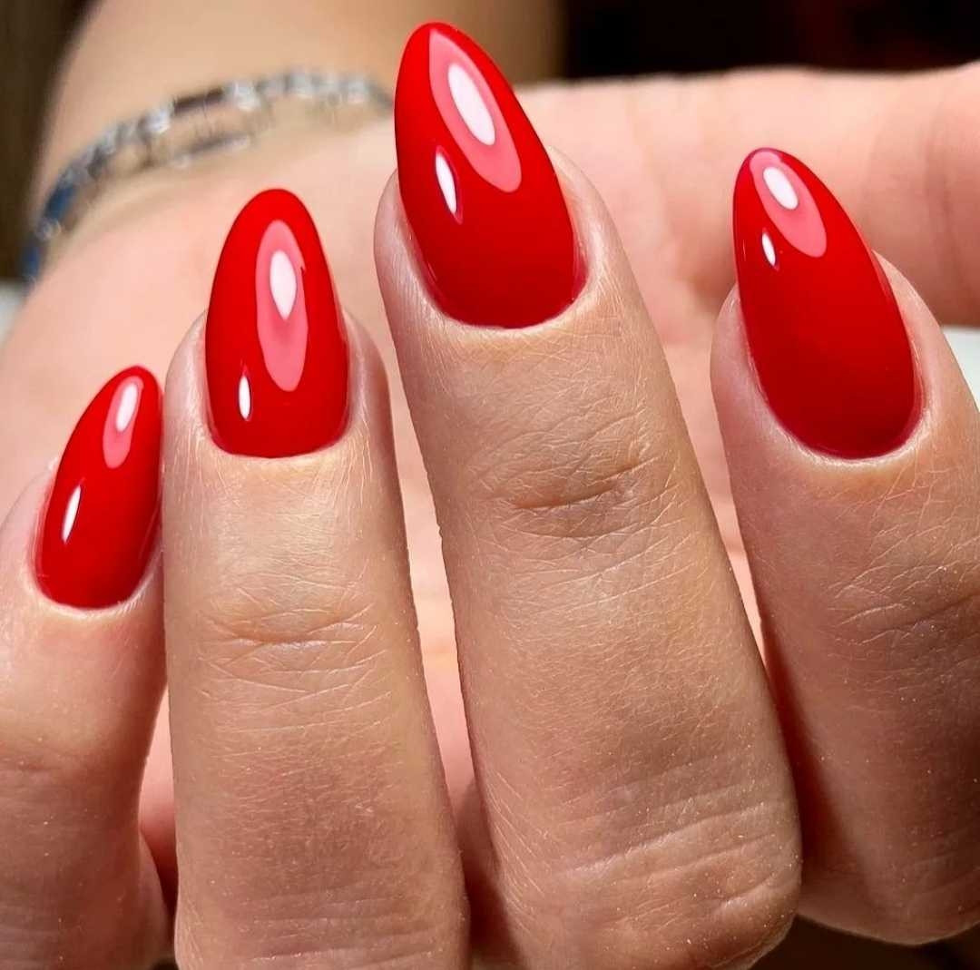 Salon Celebrity Lauren #beograd Ojačavanje noktiju Korekcija ojačavanja noktiju gelom - M dužina