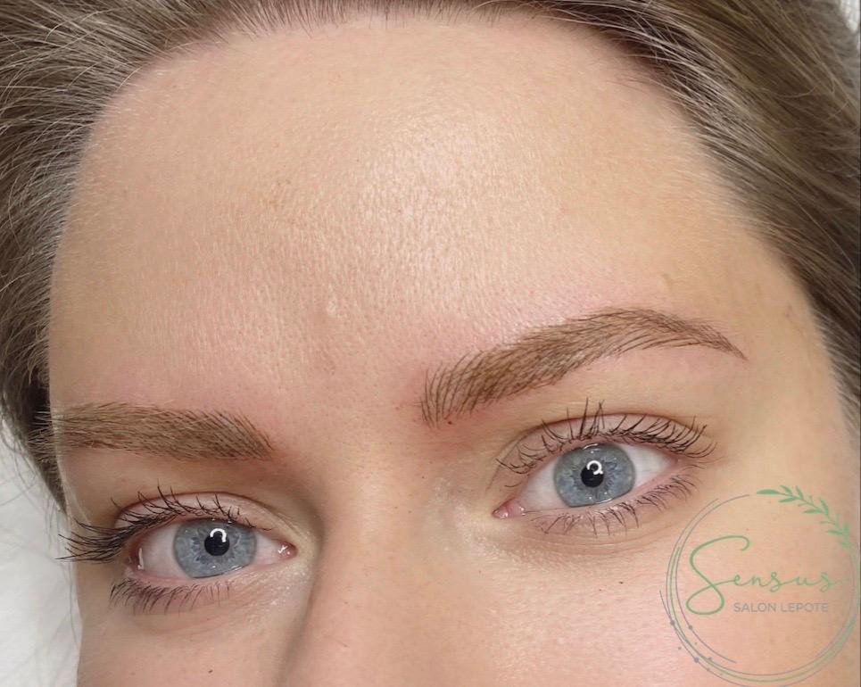 Sensus Zemun #beograd Trajna šminka Microblading obrva