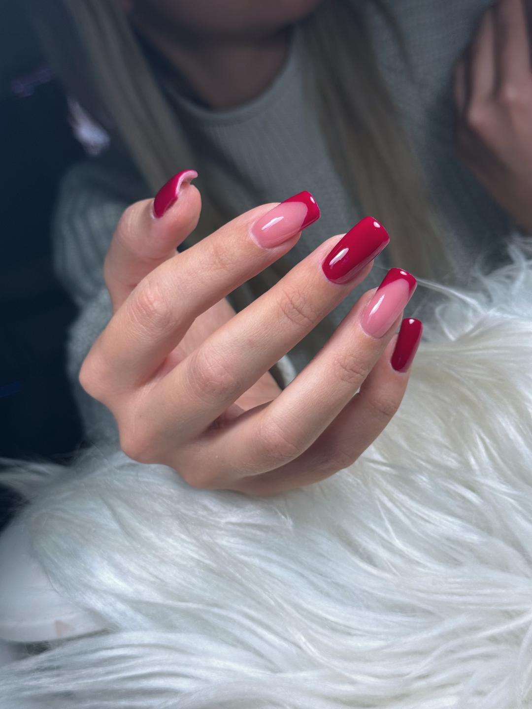 Angiva Beauty #beograd Ojačavanje noktiju Ojačavanje noktiju gelom - L dužina