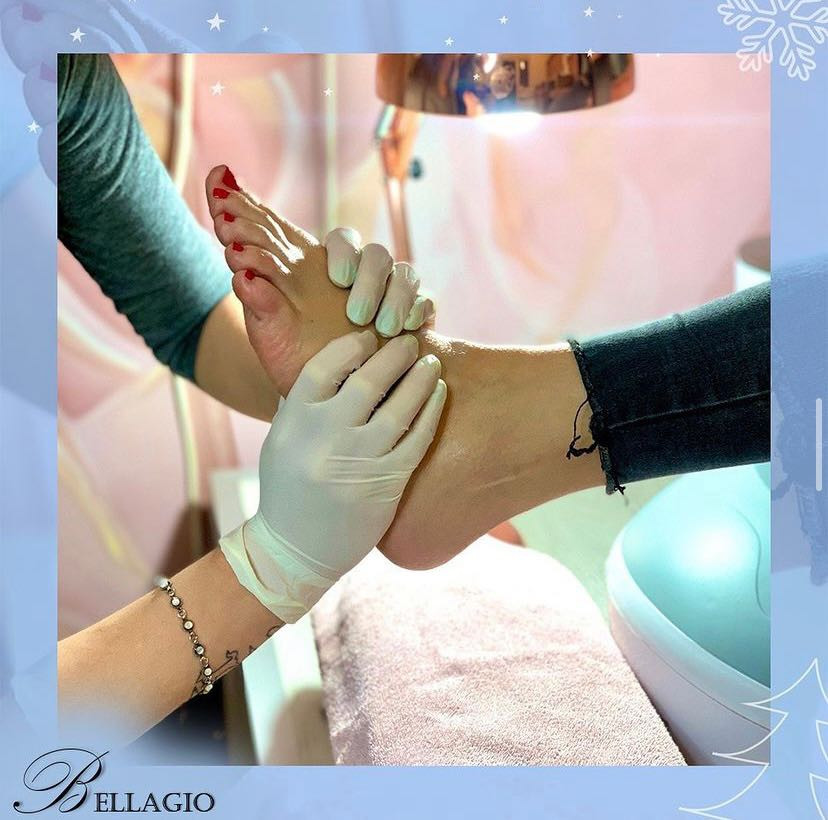 Bellagio beauty center #beograd Estetski pedikir Estetski pedikir + gel lak