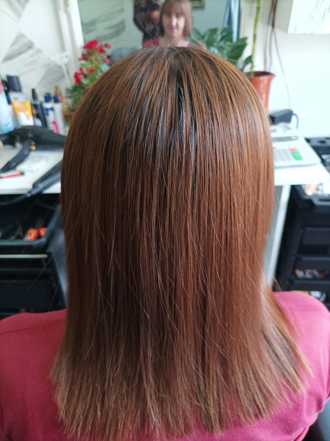 Shiny Look Gordina #nis Keratinski tretmani Keratinsko ispravljanje kose - tanka kosa srednje dužine