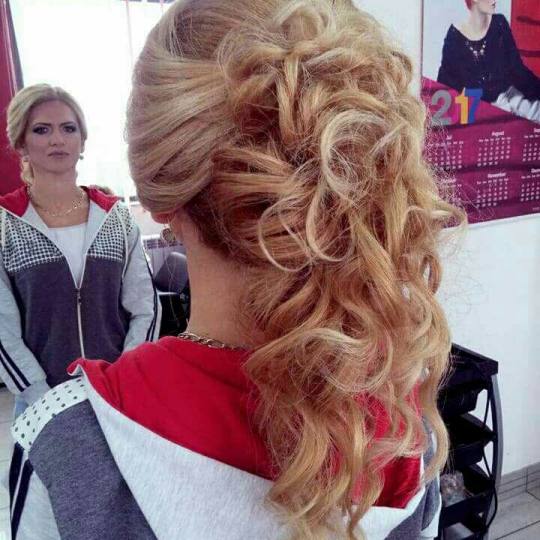 Ruža stil #nis Svečane i frizure za svadbu