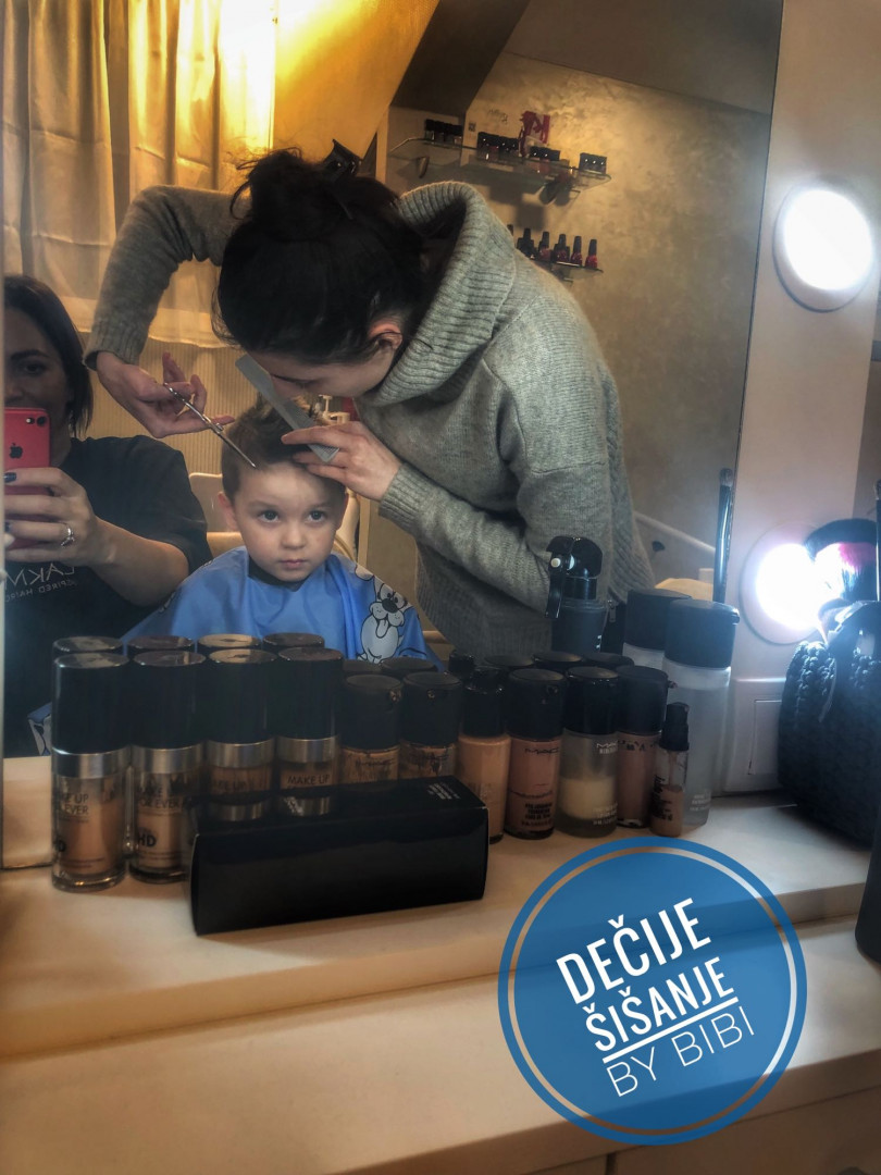 Bibi beauty centar #beograd Šišanje Dečije šišanje - za devojčice / dečake od 3 do 7 godina
