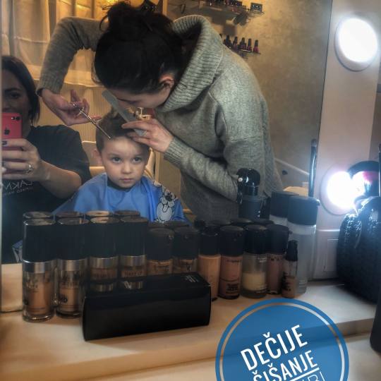 Bibi beauty centar #beograd Šišanje Dečije šišanje - za devojčice / dečake od 3 do 7 godina d