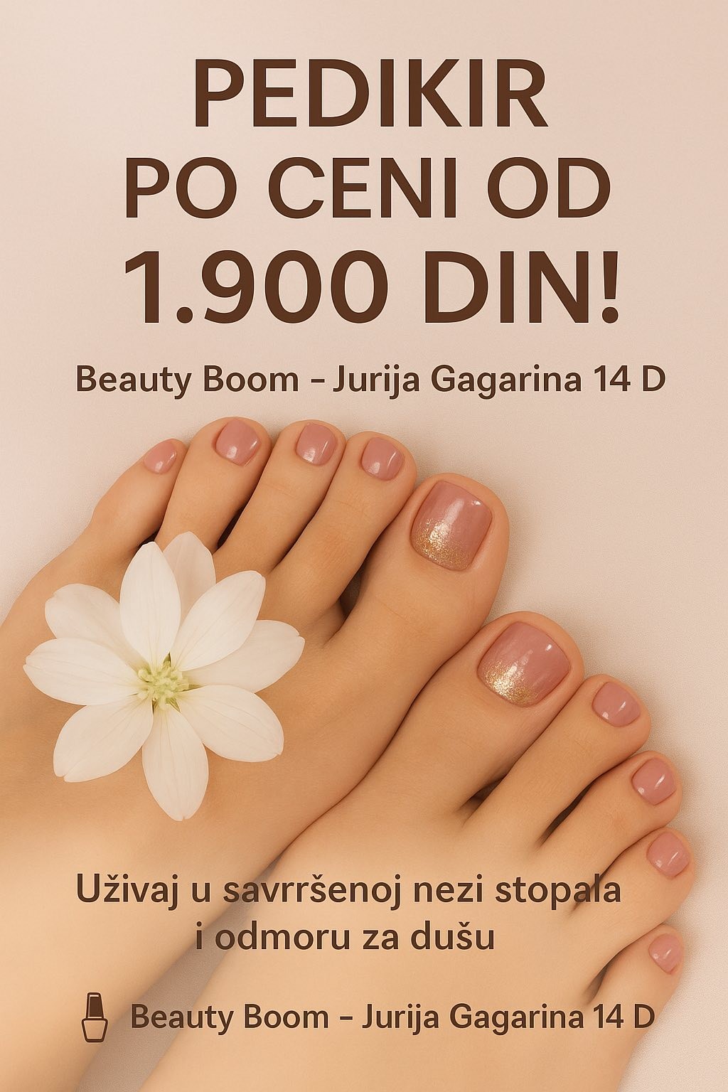Estetski pedikir - Beauty boom, Beograd Estetski pedikir Nokti Estetski pedikir, Beograd, Novi Beograd blokovi, Belville, Savski kej