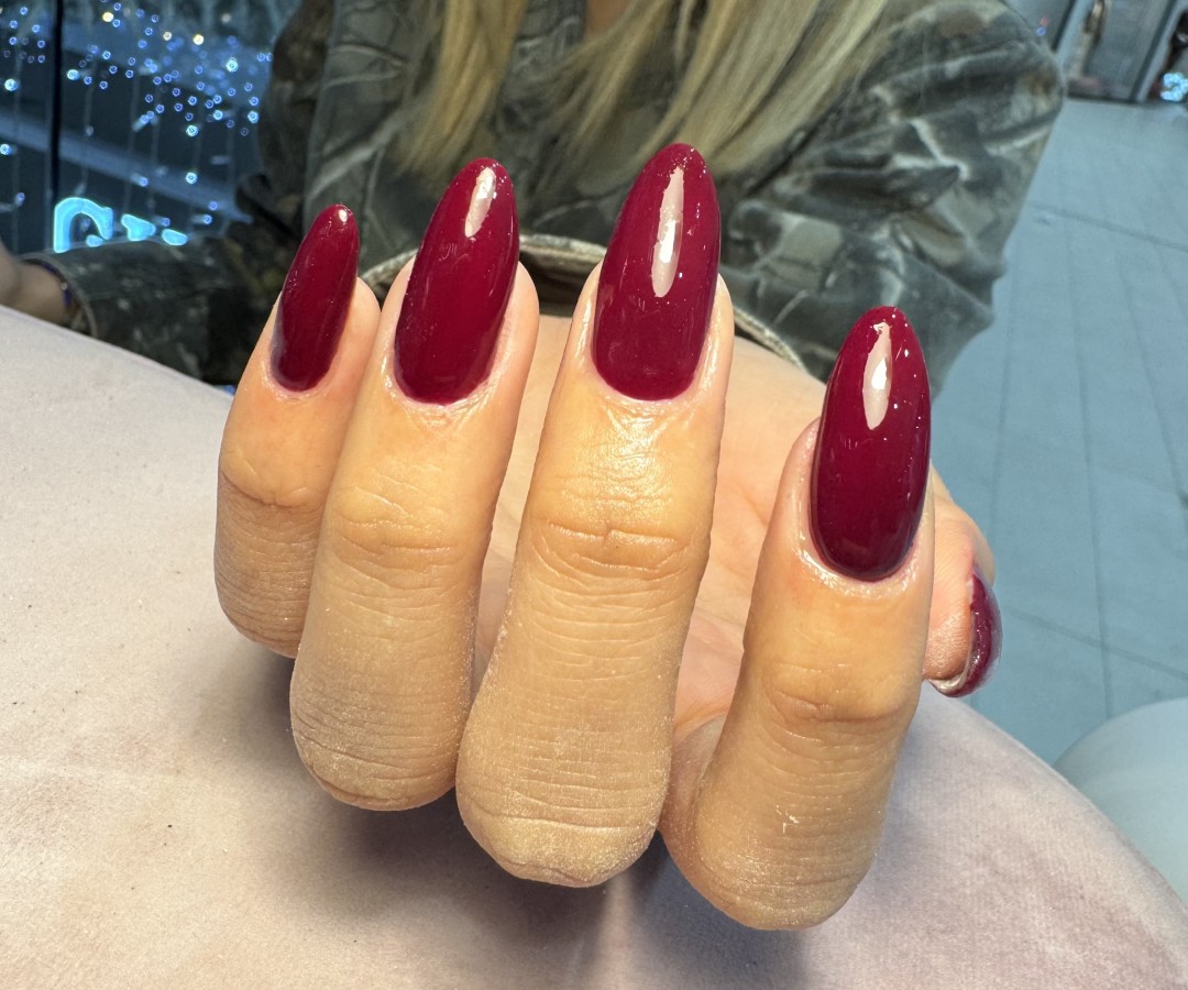 LS Nail #beograd Gel lak Ojačavanje noktiju gelom / korekcija gelom - M dužina