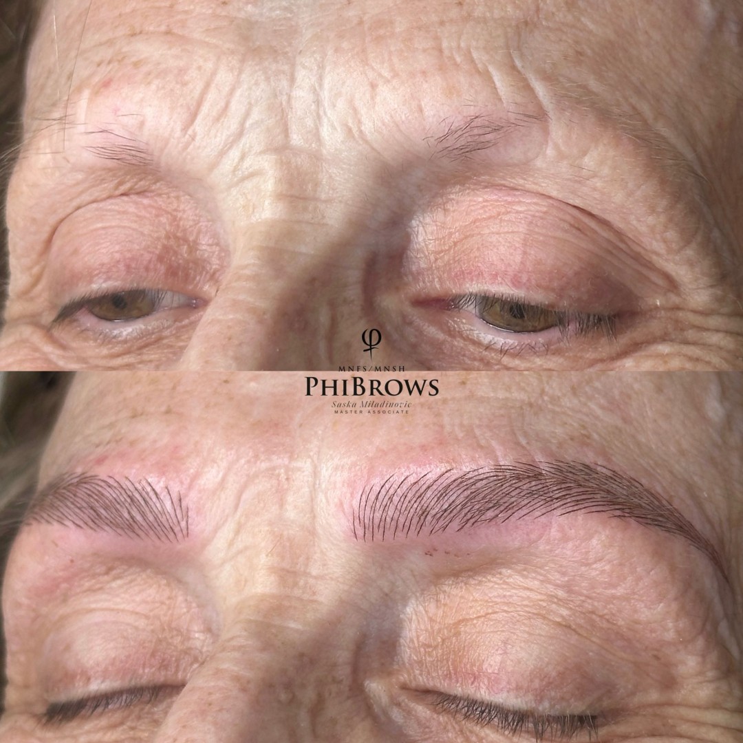 Estetic studio Ognjanović #beograd Trajna šminka Microblading obrva